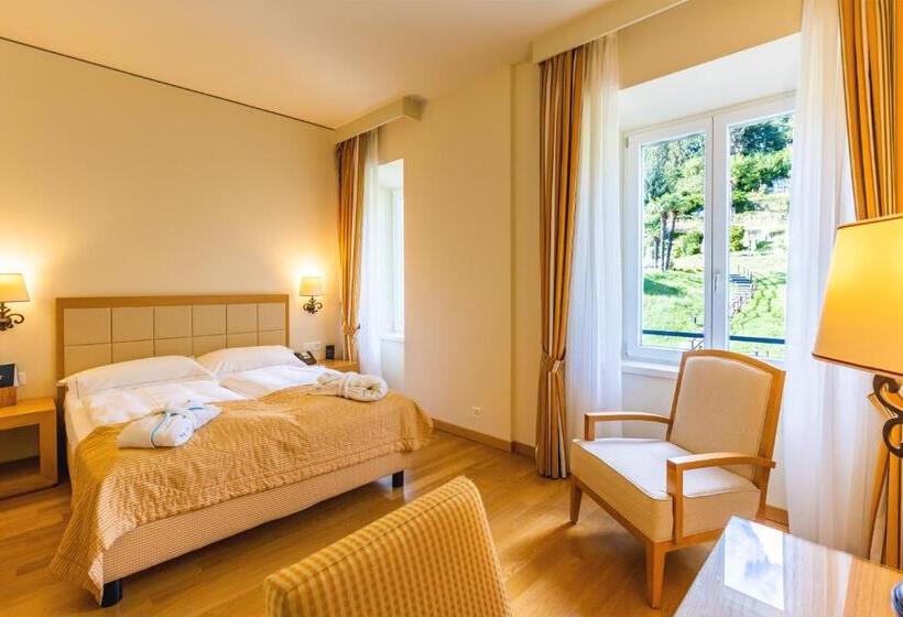 Chambre Confort Vue Jardin, Kurhaus Cademario  & Spa