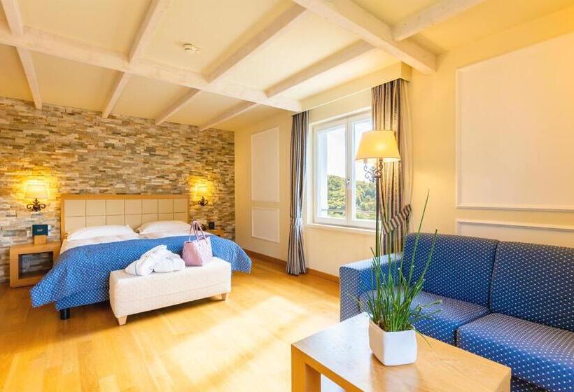 Habitación Estándar Vista Jardín, Kurhaus Cademario