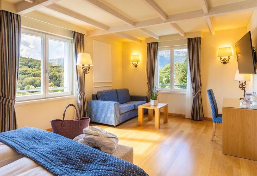 Chambre Standard Vue Jardin, Kurhaus Cademario  & Spa