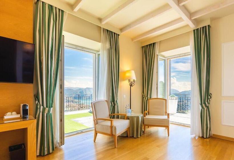 Habitación Estándar Vista Lago, Kurhaus Cademario