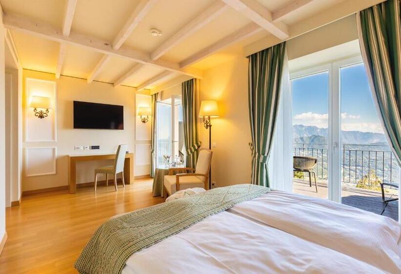 Habitación Estándar Vista Lago, Kurhaus Cademario