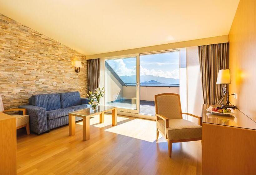 Penthouse Suite, Kurhaus Cademario  & Spa