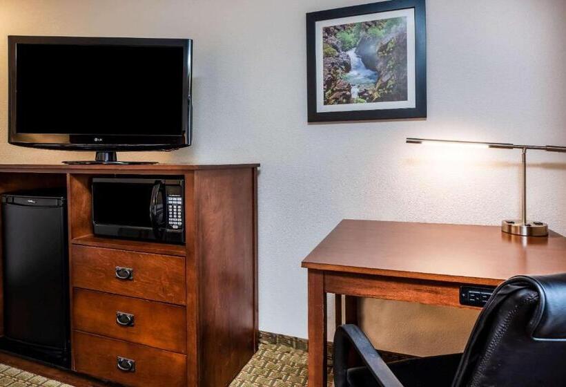 身障者適用キングサイズベッドルーム, La Quinta By Wyndham Grants Pass