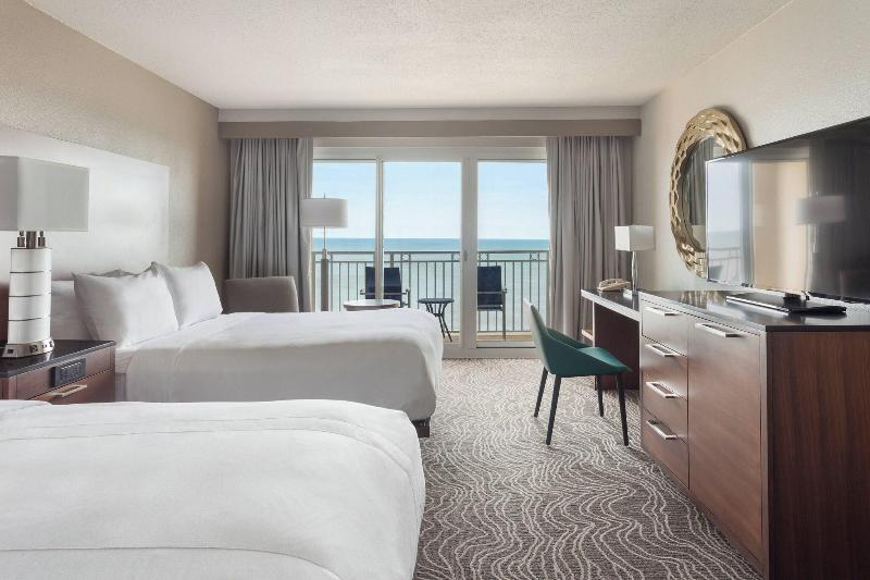 اتاق استاندارد با بالکن و چشم‌انداز دریا, Marriott Myrtle Beach Resort & Spa At Grande Dunes