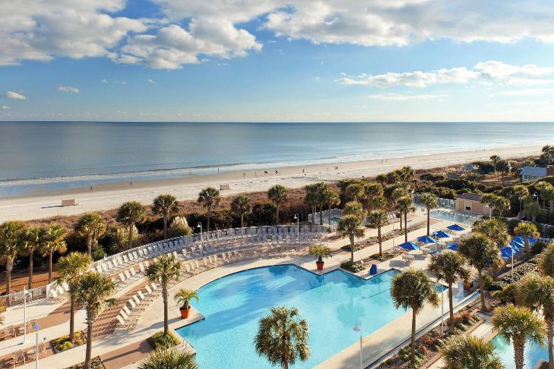 اتاق استاندارد با بالکن و چشم‌انداز دریا, Marriott Myrtle Beach Resort & Spa At Grande Dunes
