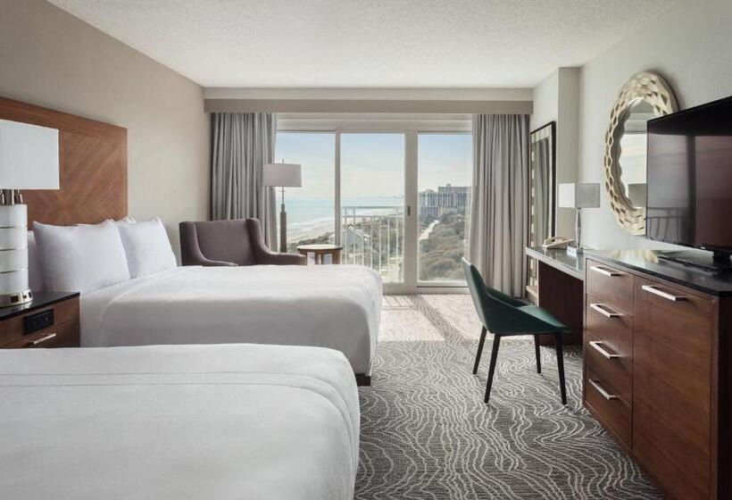 اتاق استاندارد با 2 تخت دوبل, Marriott Myrtle Beach Resort & Spa At Grande Dunes