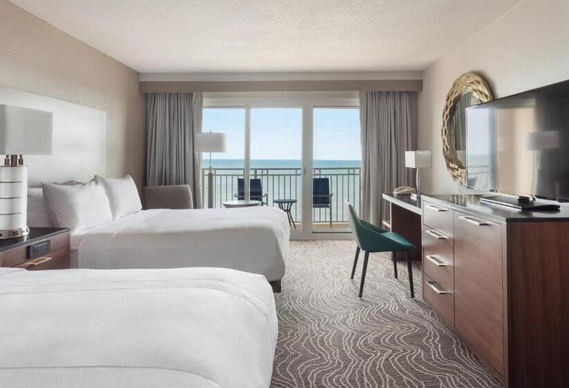 اتاق استاندارد با بالکن و چشم‌انداز دریا, Marriott Myrtle Beach Resort & Spa At Grande Dunes