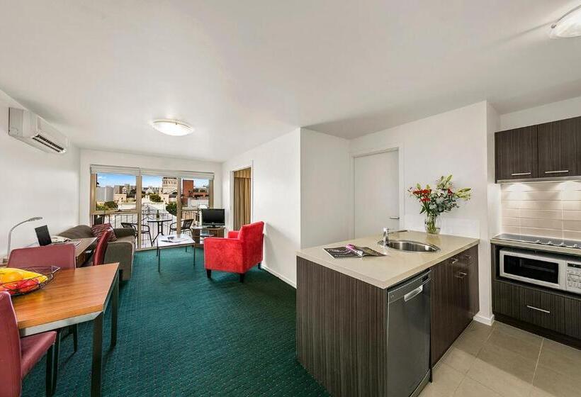 آپارتمان 1 خوابه, Melbourne Carlton Central Apartment Hotel Official
