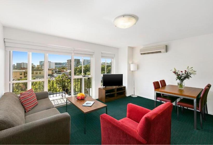 آپارتمان 1 خوابه, Melbourne Carlton Central Apartment Hotel Official