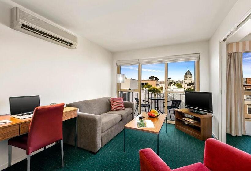آپارتمان 1 خوابه, Melbourne Carlton Central Apartment Hotel Official