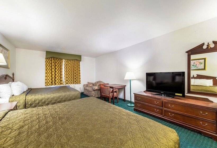 اتاق استاندارد با 2 تخت دوبل, Rodeway Inn Decatur