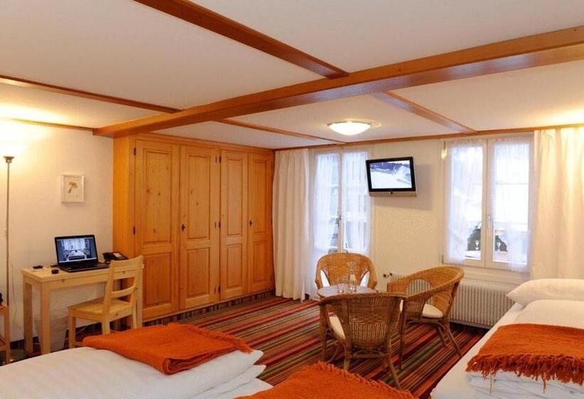 共用浴室的经济型房间, Schützen Lauterbrunnen