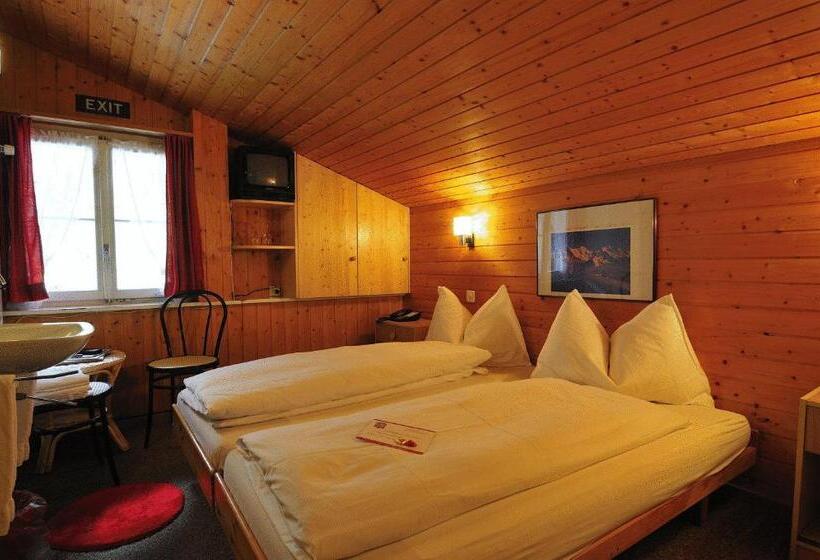 共用浴室的经济型房间, Schützen Lauterbrunnen