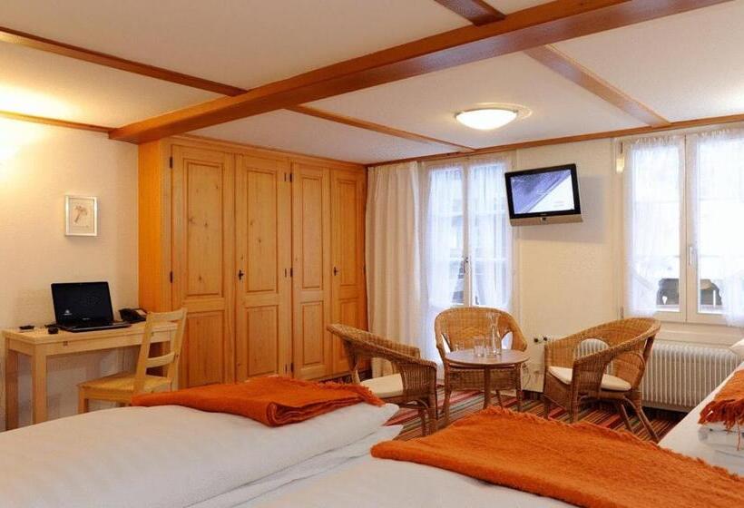 共用浴室的经济型房间, Schützen Lauterbrunnen