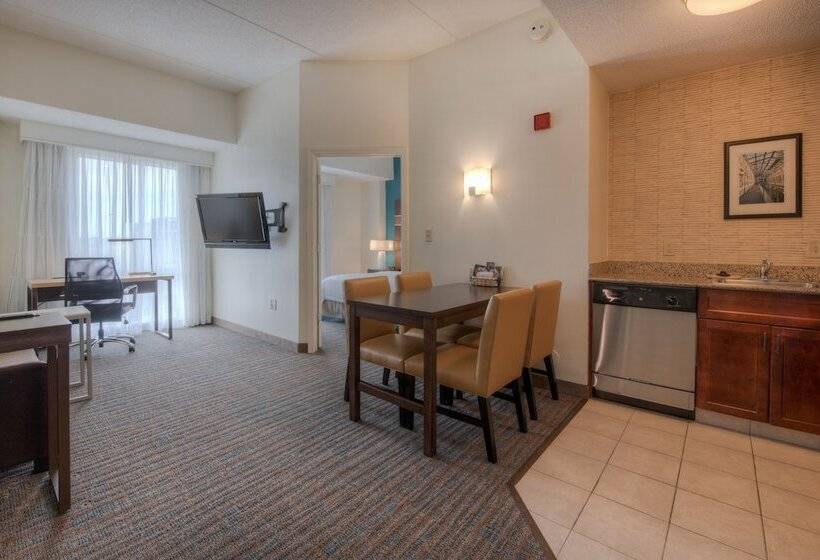 سوئیت 2 خوابه, Residence Inn Charlotte Uptown