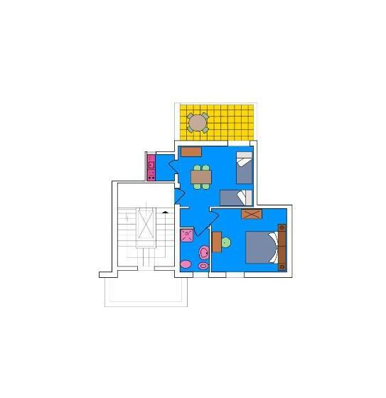 آپارتمان اکونومی 1 خوابه, Residence Oasis