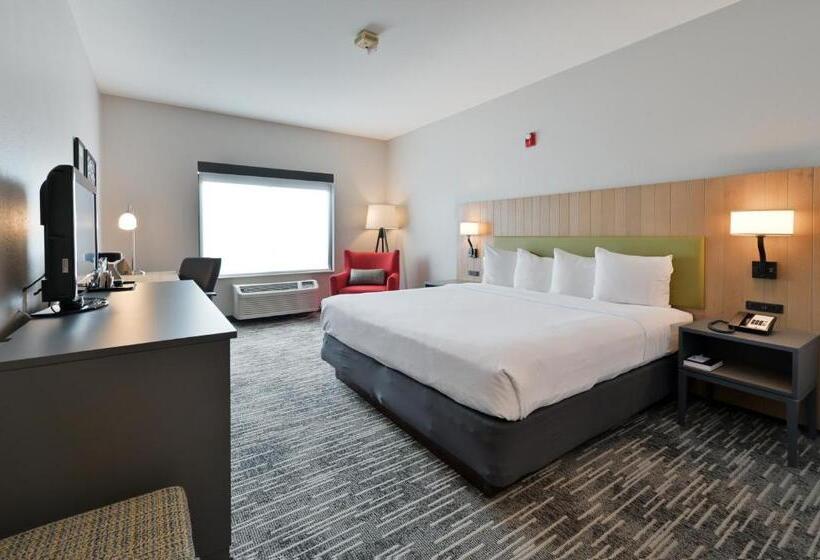 اتاق استاندارد با تخت بزرگ برای معلولان, Country Inn & Suites By Radisson, Bloomingtonnormal Airport, Il