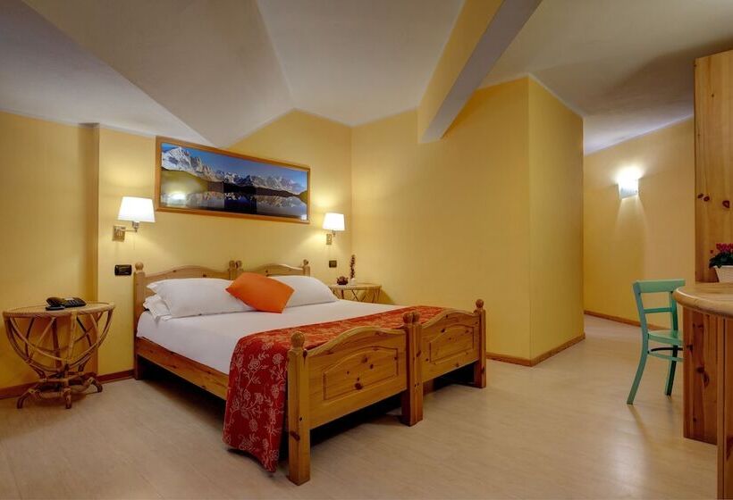 اتاق استاندارد سه نفره, Ih Hotels Courmayeur Mont Blanc