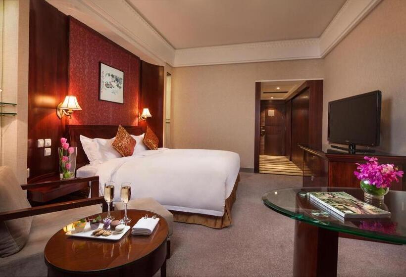 اتاق لوکس با تخت بزرگ, Overseas Chinese Hotel Wenzhou