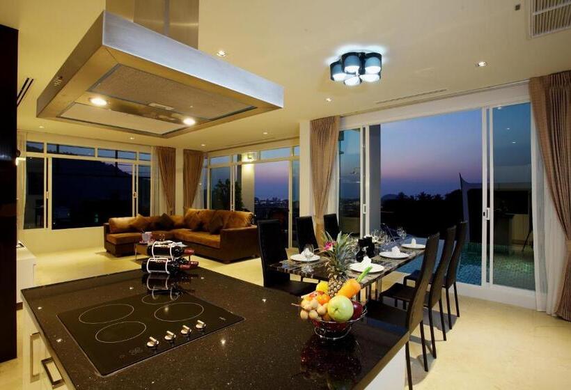 ویلای 4 خوابه, Kata Sea View Villas