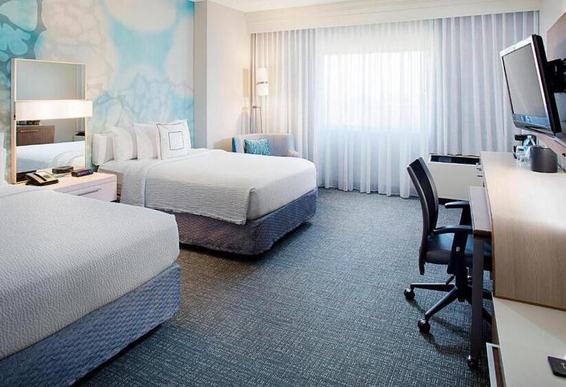 اتاق استاندارد با 2 تخت دوبل, Courtyard Dallas Addison Quorum Drive