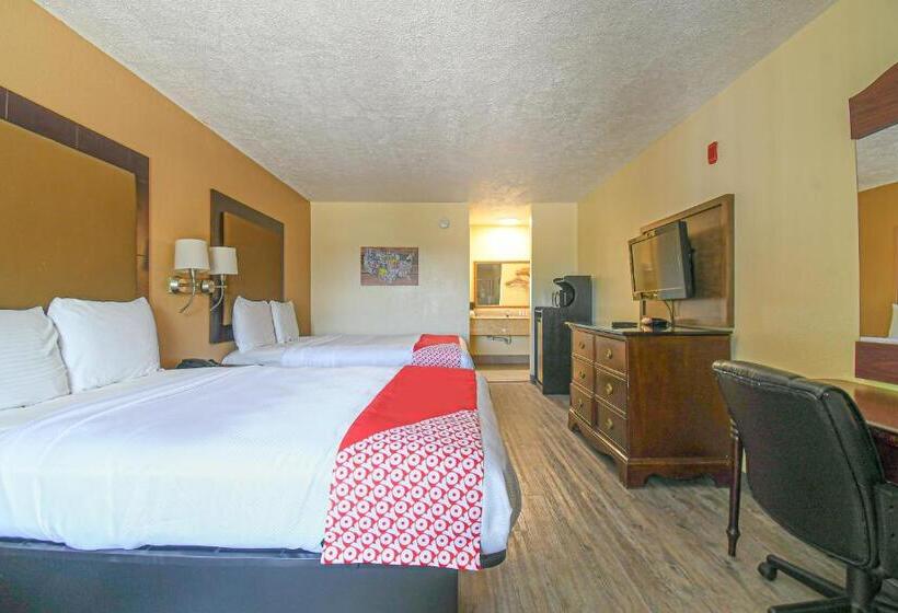 اتاق استاندارد با 2 تخت دوبل, OYO Hotel Shenandoah Woodlands Mall