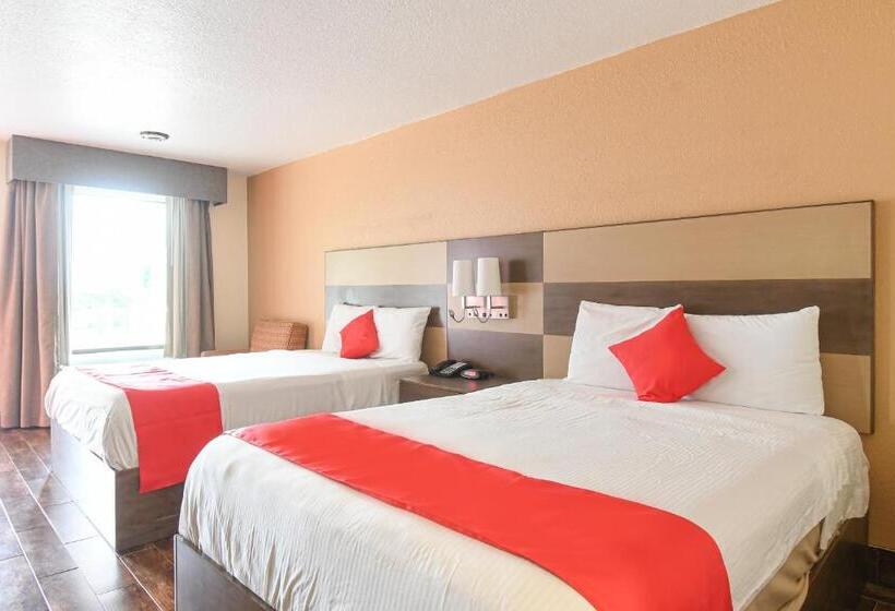 اتاق استاندارد با 2 تخت دوبل, OYO Hotel Shenandoah Woodlands Mall