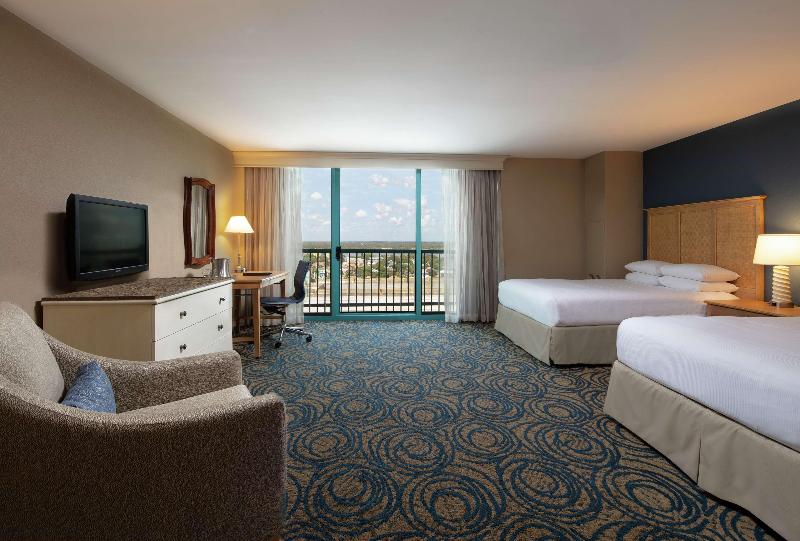 اتاق استاندارد با چشم‌انداز شهر, Hilton Daytona Beach Oceanfront Resort