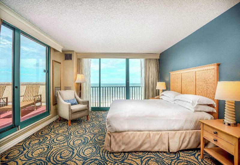 غرفة قياسية مطلّة علي البحر, Hilton Daytona Beach Oceanfront Resort