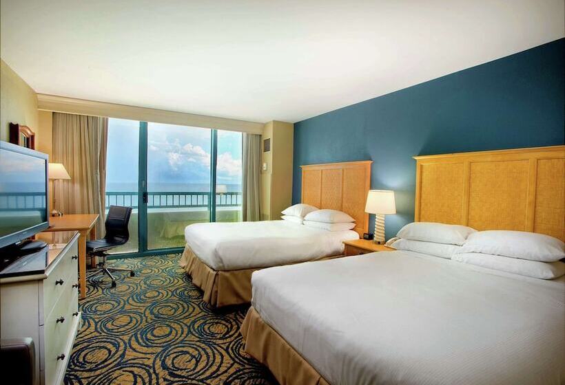 اتاق استاندارد با 2 تخت دوبل, Hilton Daytona Beach Oceanfront Resort