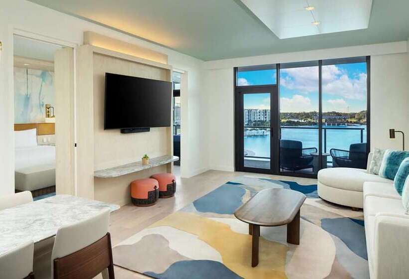 اتاق استاندارد با تخت بزرگ, Hilton Daytona Beach Oceanfront Resort