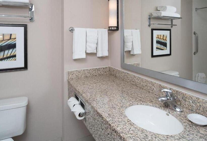 اتاق استاندارد با تخت بزرگ برای معلولان, Holiday Inn Express Spokane Airport, An Ihg