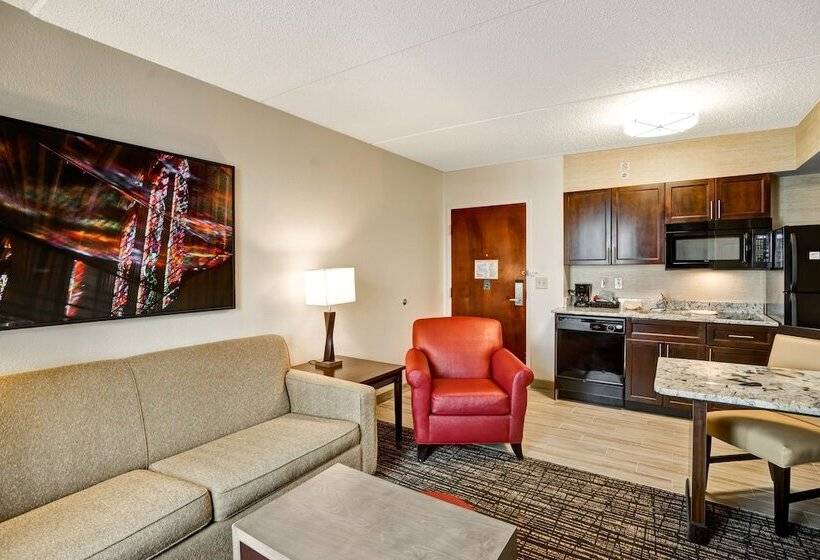 Suite Queen Bed, Homewood Suites Washington Downtown