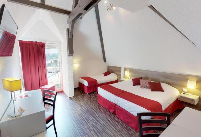اتاق راحتی سه تخته, Hôtel De France Contact Hôtel