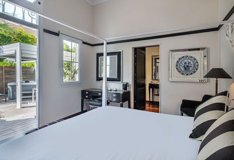 اتاق دلوکس با چشم‌انداز پارک, La Villa Mauresque