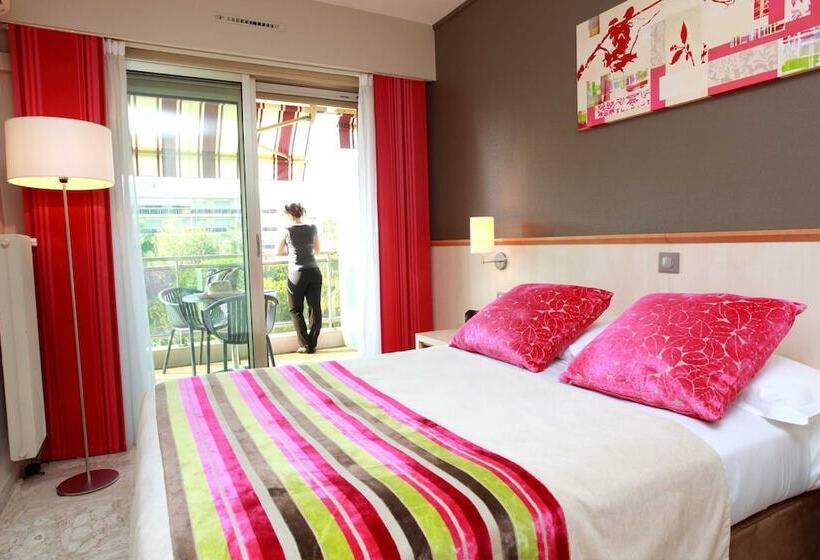 اتاق کلاسیک با تراس, The Originals Boutique, Hôtel Les Strélitzias, Antibes Juan Les Pins