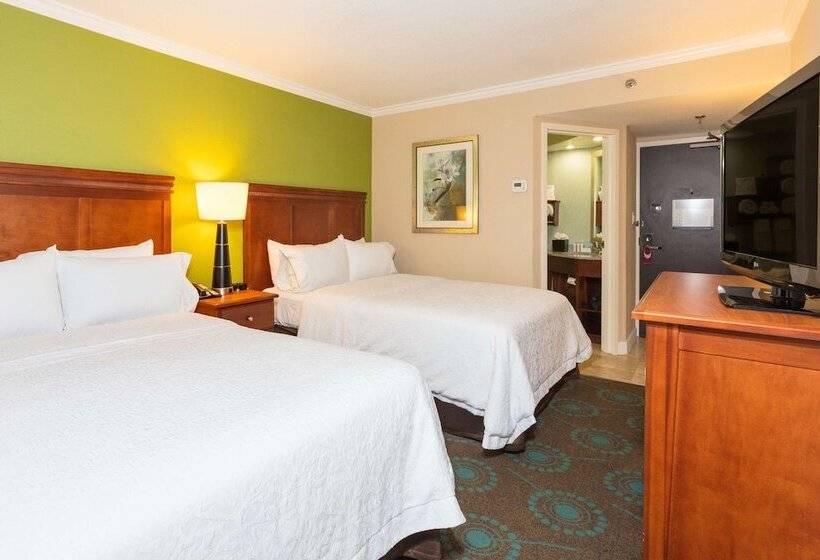 اتاق استاندارد با 2 تخت دوبل, Hampton Inn Daytona Speedway