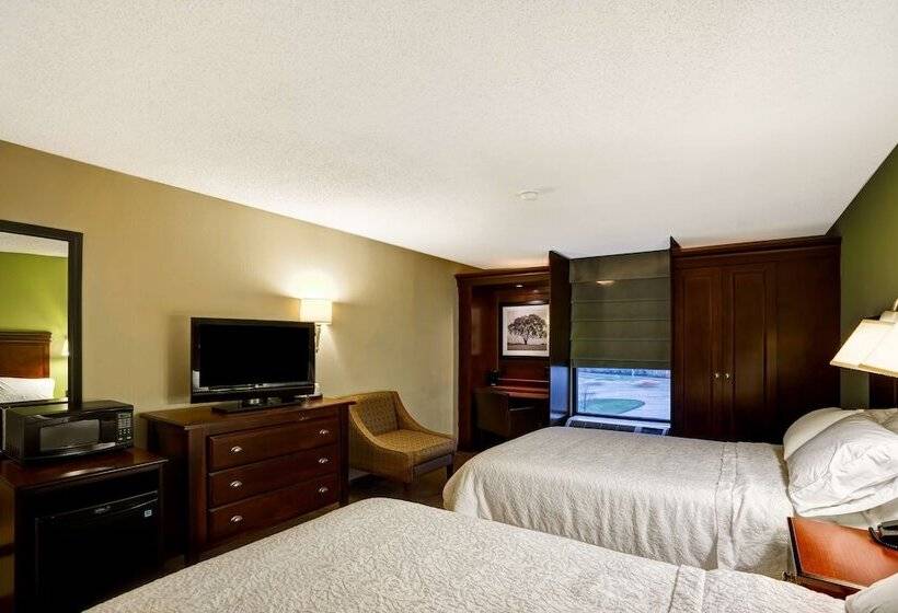 اتاق استاندارد با 2 تخت دوبل, Hampton Inn Morgantown