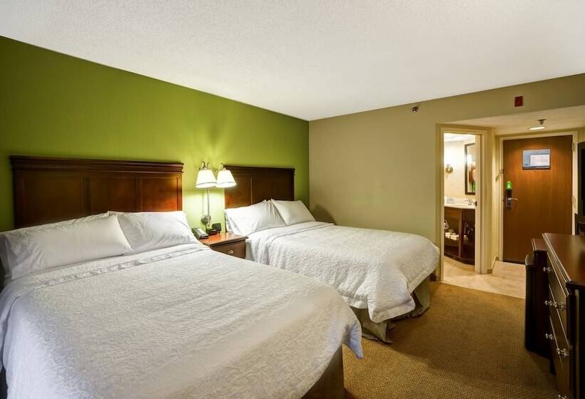 Standaardkamer met 2 Tweepersoonsbedden, Hampton Inn Morgantown