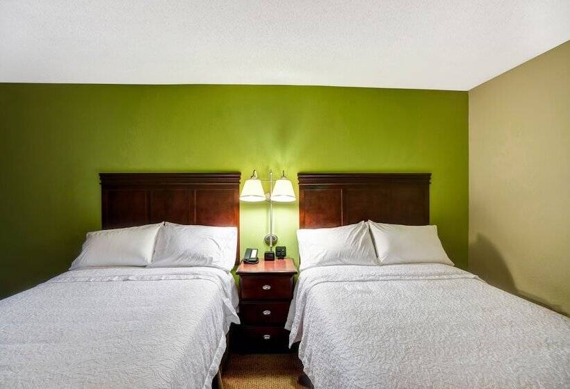 اتاق استاندارد با 2 تخت دوبل, Hampton Inn Morgantown