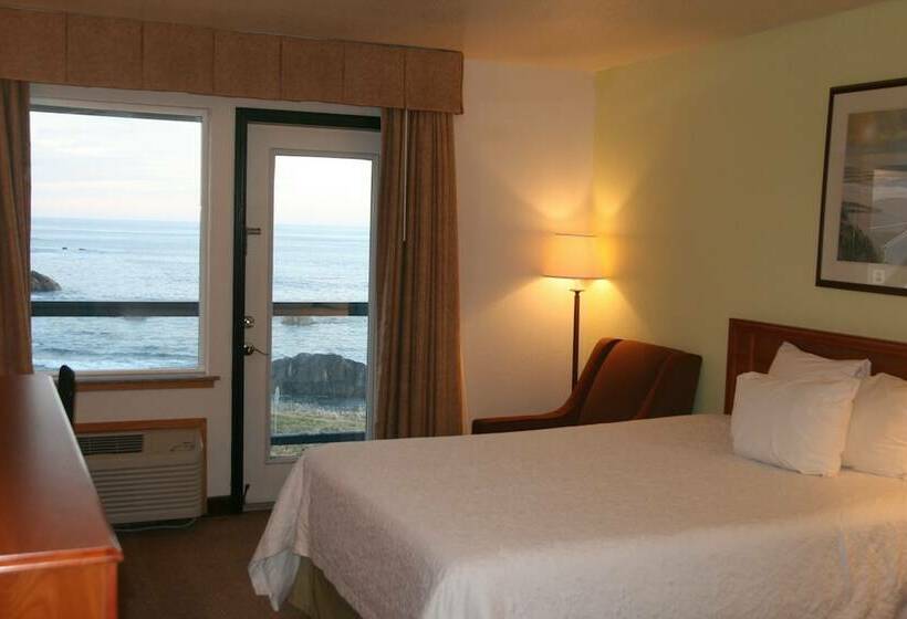 غرفة قياسية فردية مطلة علي البحر, Oceanfront Lodge