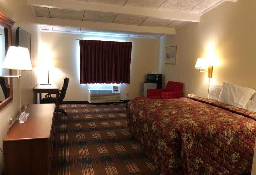 اتاق استاندارد با تخت بزرگ, Red Carpet Inn Syracuse Airport