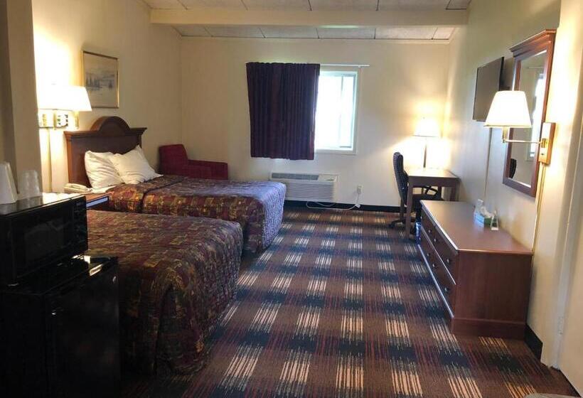 اتاق استاندارد با 2 تخت دوبل, Red Carpet Inn Syracuse Airport