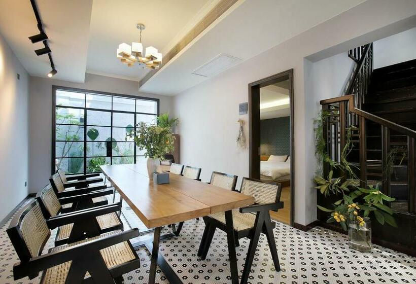 اتاق خانوادگی, Shanghai Downtown Hills Boutique Guesthouse   Near Metro Line 7, Exit 3, Changping Road
