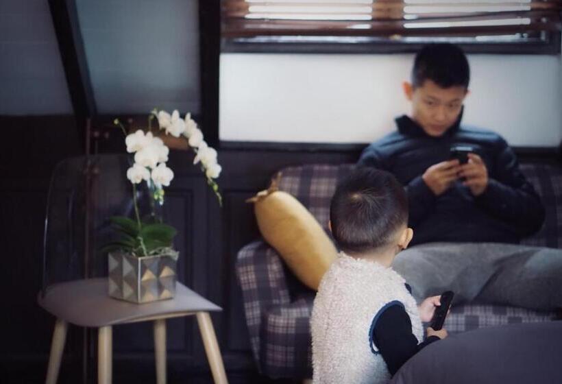 اتاق خانوادگی, Shanghai Downtown Hills Boutique Guesthouse   Near Metro Line 7, Exit 3, Changping Road