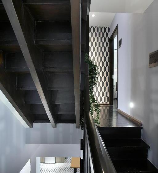 اتاق استاندارد با چشم‌انداز باغ, Shanghai Downtown Hills Boutique Guesthouse   Near Metro Line 7, Exit 3, Changping Road