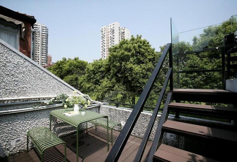 اتاق خانوادگی, Shanghai Downtown Hills Boutique Guesthouse   Near Metro Line 7, Exit 3, Changping Road