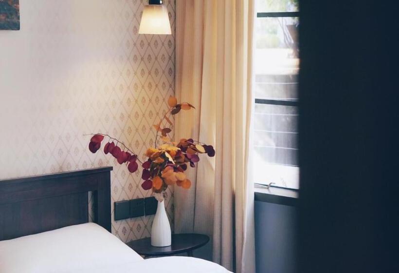 اتاق استاندارد با چشم‌انداز باغ, Shanghai Downtown Hills Boutique Guesthouse   Near Metro Line 7, Exit 3, Changping Road
