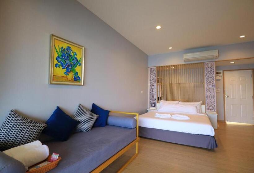 اتاق لوکس با تخت بزرگ, Raya Buri Resort Kanchanaburi
