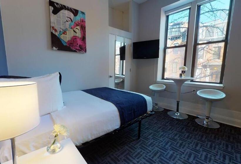 חדר סטודיו סטנדרד, Stylish Downtown Studio In The Southend, C.ave #43
